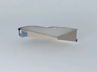 Metohija building 3D model