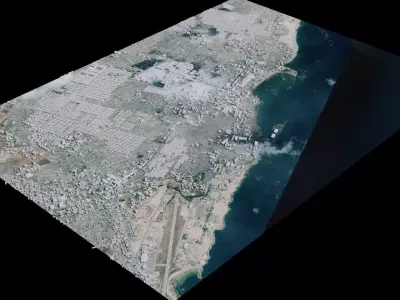 Mogadishu - Somalia 3D model
