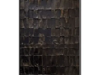 Abstract Painting Frame set 3D model 765