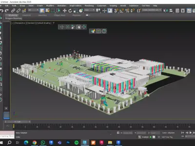 Kindergarten Nursery 3D model