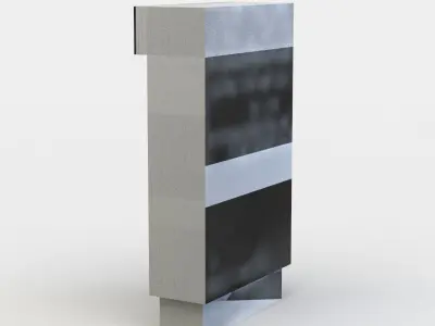 Money machine Low-poly 3D model