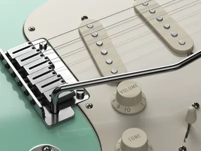  Fender Stratocaster Surf Green 