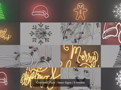 Christmas Pack - Neon Signs