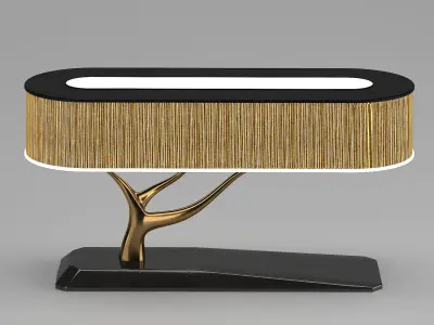 Table lamp  Free low-poly 3D model