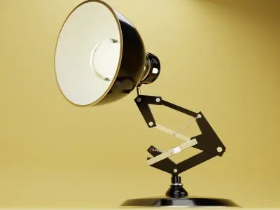 Pixar Lamp Low-poly 3D model
