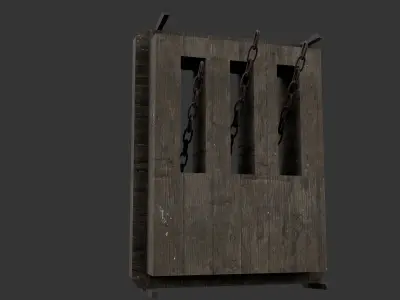 Door Opener Low-poly 3D model