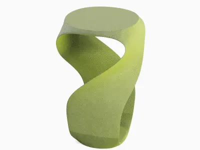 Twisted Stool for Childs B 04 3D model
