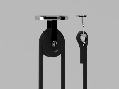 Studio WM Porcelain Lamp 3D model