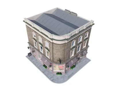 Building at old church st 35 London 3D model