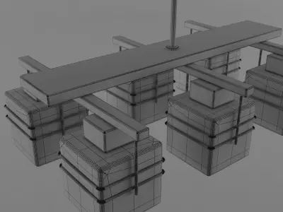 Lamp lust Luminex 588 Klip 3D model