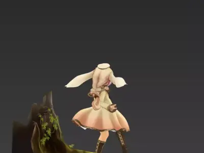 Elara Forest Guardian 47 3D model