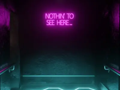 The Neon room 3D model