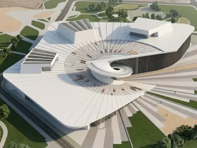 Shanghai Opera House 3D model