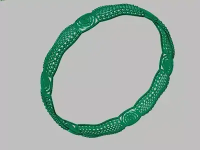 1307 Light Weight Bangle 8gm 3D print model