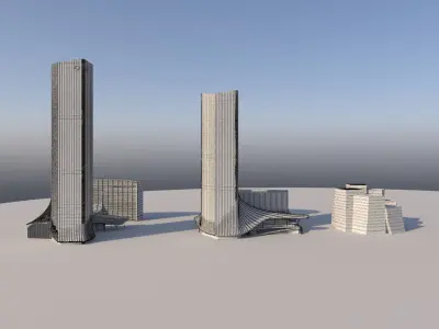 Shanghai 3D model 3D model