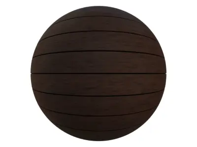 Composite decking texture 3D model