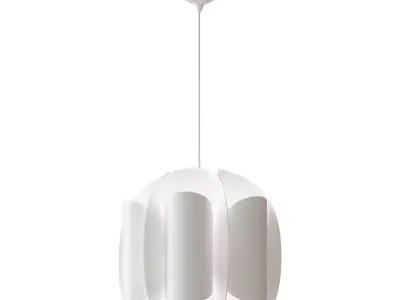 TRUBBNATE TRUBBNATE HEMMA HEMMA Hanging lamp white 3D model
