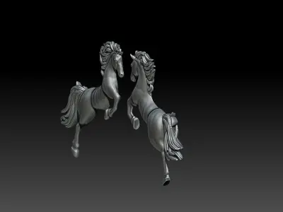 CNC HORSE 3D print model purchase