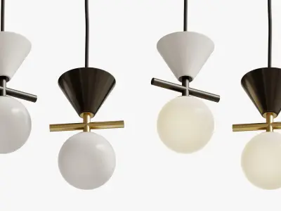 Oneta Pendant Light 3D model