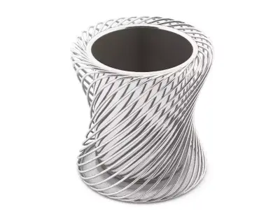 Trash bin 3D model get