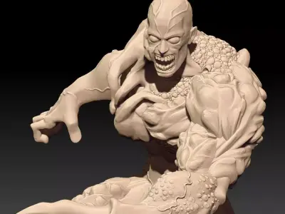 RE1 Tyrant Miniaure 3D model