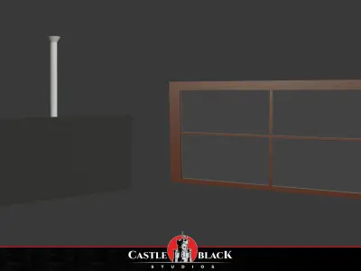 Classroom Asset Pack Low-poly 3D model