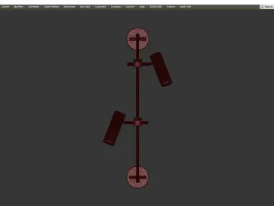 TRIGGER WALL Low-poly 3D model