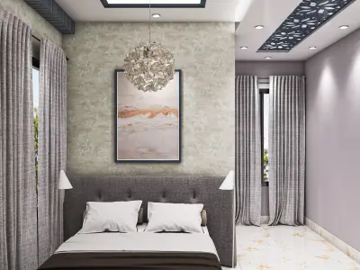 Bedroom Interior Design for Teenagers 3D model