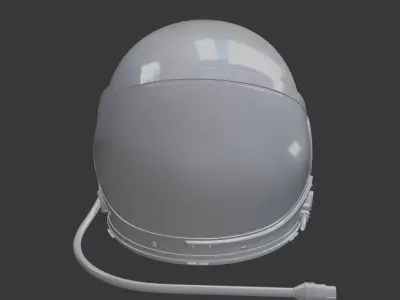 Astronaut Helmet 3D Printable 3D print model