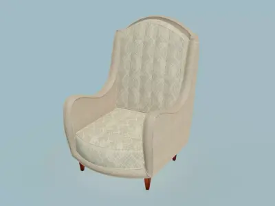 October Armchair 3D model