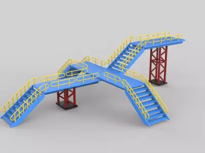 Modular Scaffolding  3D model