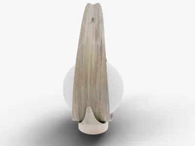 Bedside Table Lamp 3D model