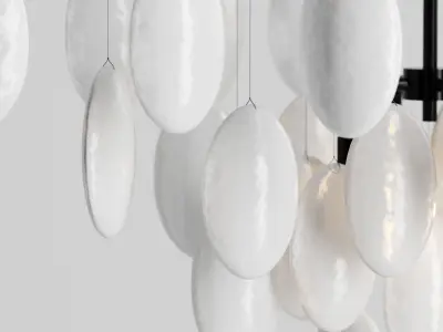 The JAY JEFFERS Collection Tiffany Chandelier  DJ89000 3D model