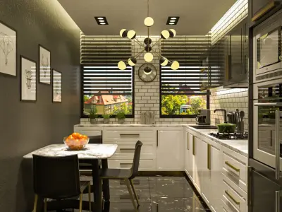 KITCHEN DESIGN  3D model