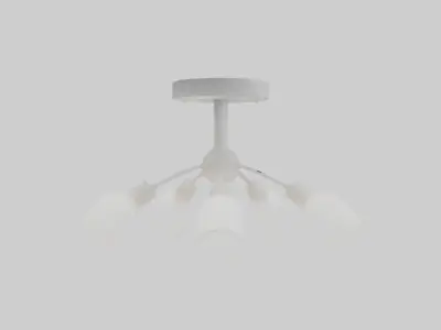 Ceiling light model Low-poly 3D model