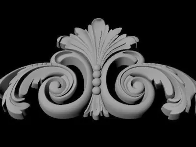 dekor ornate design 3D model purchase
