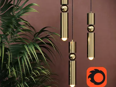 Pendant Lamp Free 3D model