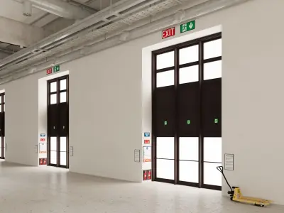 Exhibition Hall 36 3D model