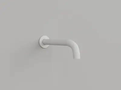 Bathroom Interior Scene and Fixtures Collection 3D model