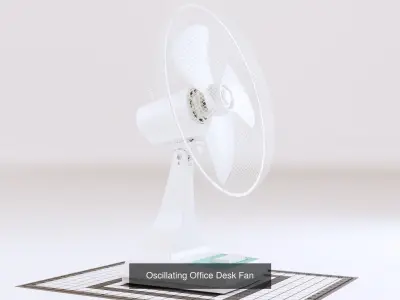 Office Space 01 3D Model Pack