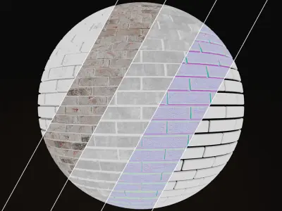 Silver Thorn King Running and Stack Bricks Texture Texture