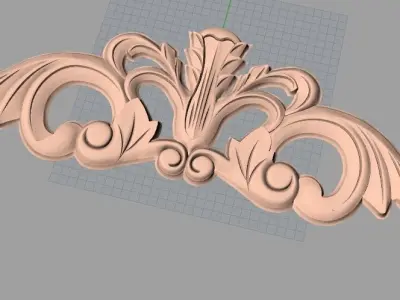 CNC 3D relief models STL format file used for artcam aspire E373 3D model