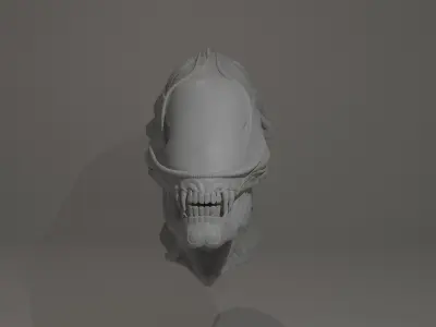 Aliens 1986 Screen Accurate Alien Warrior Head 3D Model 3D print model