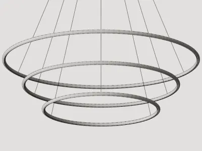 Altavola Design LED Rings No 3 Pendant Lamp 3D model