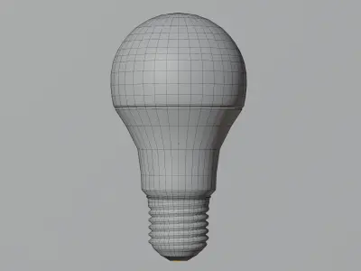 Realistic bulb model 3D model