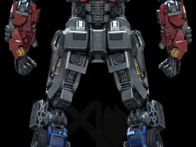 Transformers Optimus Prime ROTB 3D model