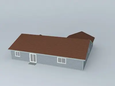 Standard Tract House Free 3D model
