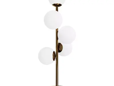 TABLE LAMP BALLS 3D model