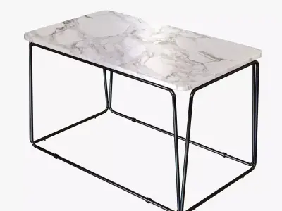 holly hunt  ANYA SIDE TABLE 3D model