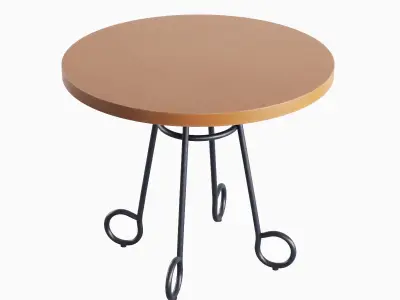 Coffee Table by Kenneth Cobonpue Set 3D model